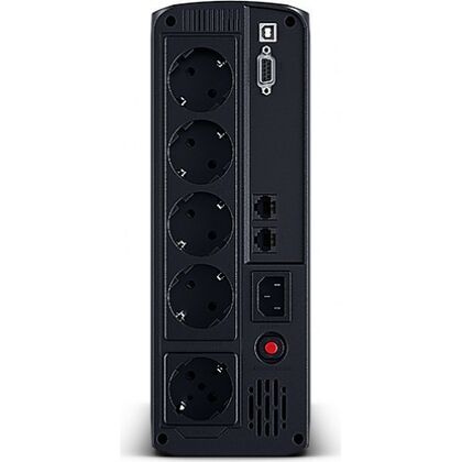 ИБП CyberPower VP1600ELCD 1600 ВА/ 960 Вт, 5*Schuko (Euro), AVR, RS-232, USB, RJ45/ RJ11