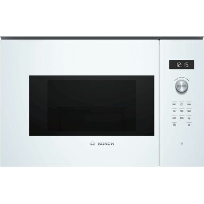 Микроволновая печь встраиваемая Bosch BFL524MW0 белый ( 20 л, мощность - 800 Вт, сенсорное)