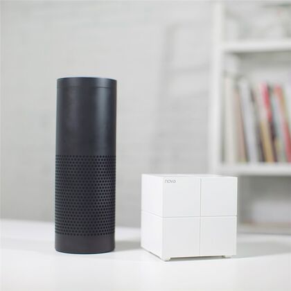 Wi-Fi Mesh система: Tenda nova MW6-3 (2.4+5 ГГц, 1хWAN, 2х10/ 100/ 1000 Мбит/ с, 5 ГГц 867 Мбит/ с, 2,4 ГГц 300 Мбит/ с)