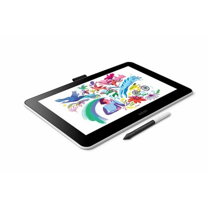 Графический планшет Wacom One 13 беспроводной, экран А4 (210 х 297мм) разрешение 2540 lpi (DTC133W0B)