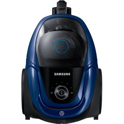 Пылесос Samsung VC18M3120VB/ EV синий (1800 Вт,  мощность всасывания - 380 Вт,  пылесборник - контейнер)