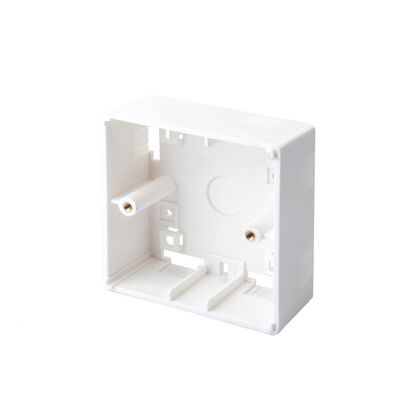 Коробка для рамок 86 × 86 глубина 40 мм, Eurolan, белый (16H-FR-40WT-1)
