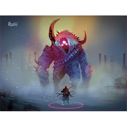Коврик для мыши Smartbuy RUSH Yeti игровой, резина+ткань, 360x270x3 мм (SBMP-19G-YE)
