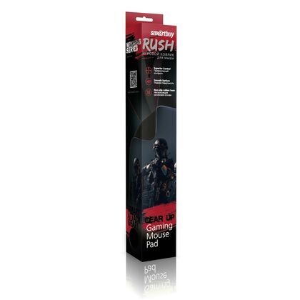 Коврик для мыши Smartbuy RUSH Gear Up игровой, резина+ткань, 900×400×3 мм (SBMP-21G-GU)