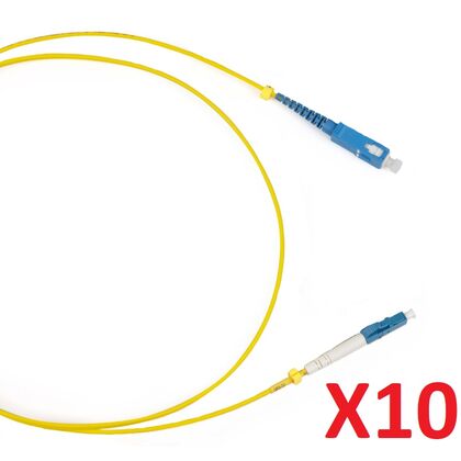 Патчкорд SC-LC/ UPC, simplex 3м (упаковка 10 штук)