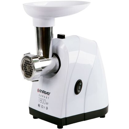 Мясорубка ENDEVER Sigma-42 белый (1800 Вт; скоростей -1; насадки: для колбас/ кеббе; 2 кг/ мин)