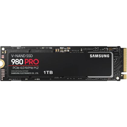 Твердотельный накопитель SSD 2280 M.2: 1000 ГБ Samsung 980 PRO TLC [Скорость чтения/ записи: 7000 МБ/ с/ 5000 МБ/ с] MZ-V8P1T0BW