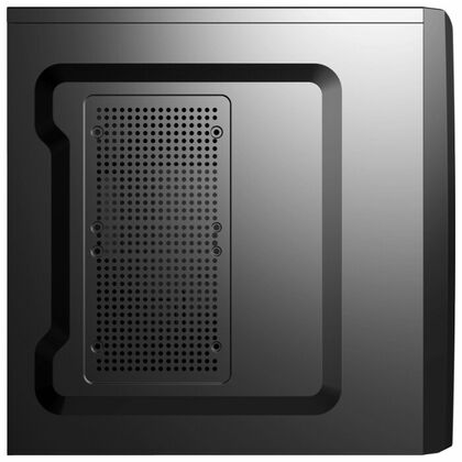 Корпус AeroCool Midi-Tower  CS-1101 Black (без БП, 2xUSB2.0, 1xUSB3.0, ) CS-1101