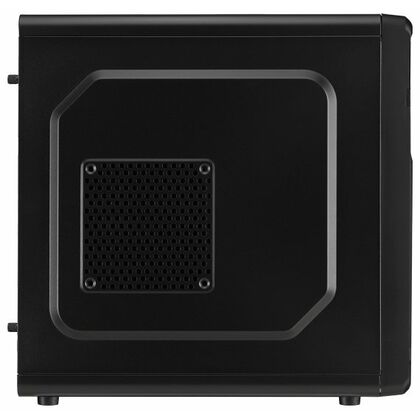 Корпус AeroCool Mini-Tower  Qs-180 Black (без БП, 2xUSB2.0, 1xUSB3.0, ) 4713105952919