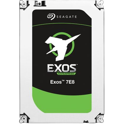 Жесткий диск HDD 3.5" SATA: 4000 Гб Seagate Exos 7E8 [7200 rpm, 256 Мб, Sata 3 (6 Gbit/ s)] ST4000NM000A