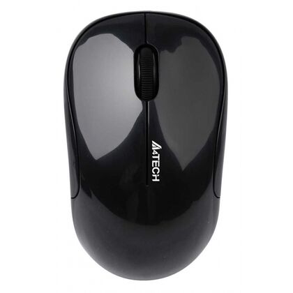 Мышь A4Tech G3-300N оптическая, беспроводная, USB, офисная, черный (G3-300N (BLACK))