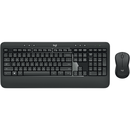 Комплект (клавиатура +мышь) Logitech MK540 ADVANCED беспроводной, мультимедийный, USB, черный (920-008686)