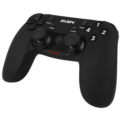 Геймпад беспроводной Sven GC-3050 вибрация, 13 кнопок, PC/ PS3/ Android, черный (SV-016005)