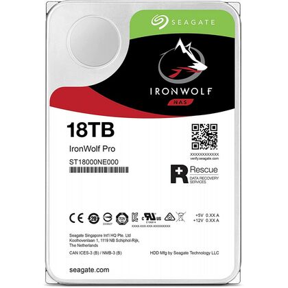 Жесткий диск HDD 3.5" SATA: 18000 Гб Seagate ST18000NE000