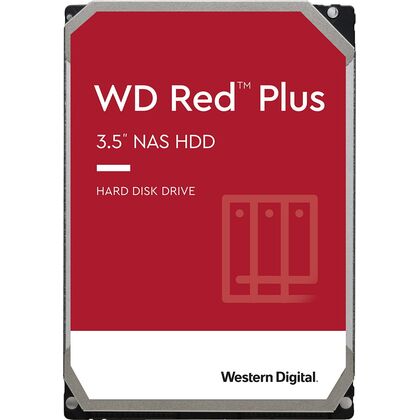 Жесткий диск HDD 3.5" SATA: 10000 Гб WD Red Plus WD101EFBX