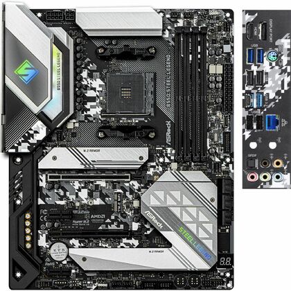 Материнская плата ASRock sAM4: B550 STEEL LEGEND