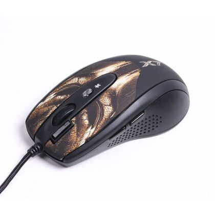 Купить Мышь A4Tech 750BH лазерная, проводная, USB, игровая, коричневый (XL-750BH) в Симферополе, Севастополе, Крыму