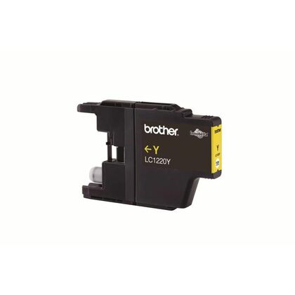 Картридж Brother LC1220Y Yellow 300стр. (DCP-J525W/ MFC-J430W/ MFC-J825DW)