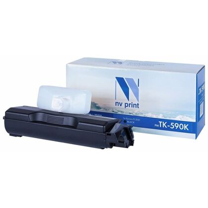 Картридж Kyocera TK-590 Black NV Print 7000стр. (FS-C2026MFP/ C2126MFP/ C2526MFP/ C2626MFP/ C5250DN)