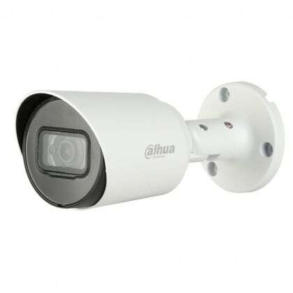 Видеокамера HDCVI 2 Mp цилиндрическая 3,6 мм Dahua DH-HAC-HFW1200TP-0360B: уличная; ИК:20 м