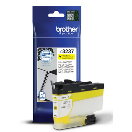 Картридж Brother LC3237-Y Yellow 1500стр. (HL J5945DW/ J6000DW/ J6100DW/ J6945DW/ J6947DW)