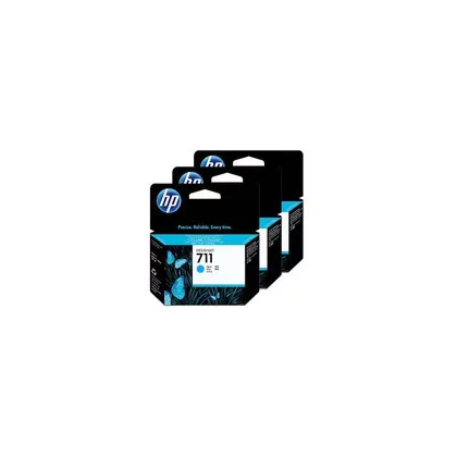 Картридж HP DJ CZ134AE (№711) Cyan (29ml*3шт) (DJ T120/ T520)