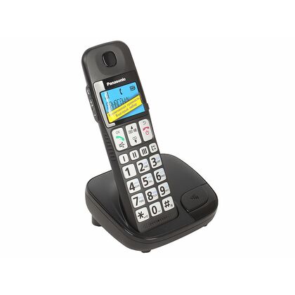 Телефон DECT Panasonic KX-TGE110RUB АОН, Caller ID 20, Эко-режим, Память 50, Black-List
