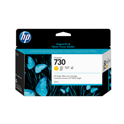 Картридж HP DJ P2V64A (№730) Yellow 130 мл. (DJ T2600/ T1700)