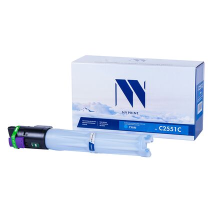 Картридж Ricoh MPC2551 Cyan NV Print 9500стр. (Aficio MP C2031/ C2051/ C2051AD/ C2501/ C2531/ C2551/ C2551AD)