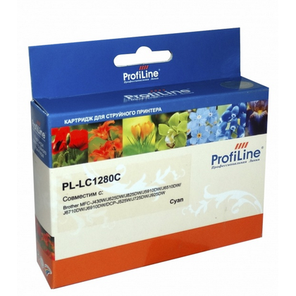 Картридж Brother LC1280XL-C Cyan ProfiLine (MFC-J6510DW/ 6710DW/ 6910DW)