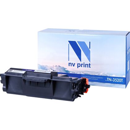 Картридж Brother TN-3520T Black NV Print 20000стр. (HL-L6400DW/ L6400DWT/ MFC-L6900DW/ L6900DWT)
