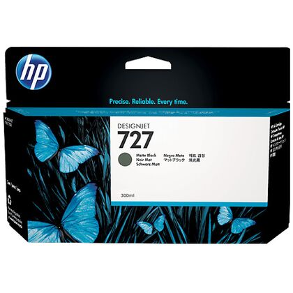 Картридж HP C1Q12A  (№727) Matte Black 300мл. (DJ T1500/ T1530/ T2500/ T2530/ T920/ T930)