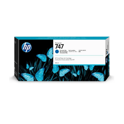 Картридж HP DJ P2V85A (№747) Chromatic Blue 300 мл (Z9/ Т610/ 770/ 790/ 1100/ 1200/ 1300/ 2300)