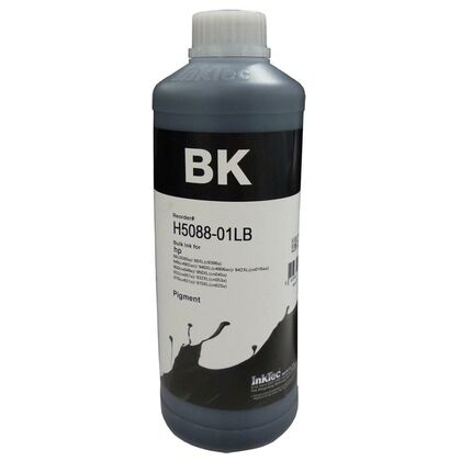 Чернила HP (H5088-01LB) C9385A, C9396A, C4902AN(940), C4906AN(940XL), CN016AA(942XL) Black, Pigment, 1 л, InkTec