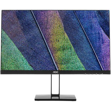 Монитор AOC 21.5" 22V2Q черный (IPS, 1920х1080, 5 ms, 250 cd/ m2, 1000:1, )