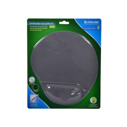 Коврик для мыши Defender Easy Work офисный, губчатая резина + нейлон, (50915)