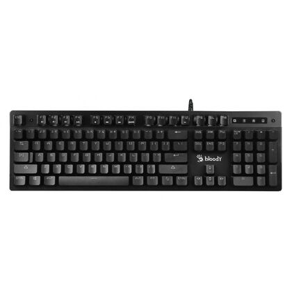 Клавиатура A4Tech Bloody B500N, проводная, игровая, USB, с подсветкой, черный (B500N)