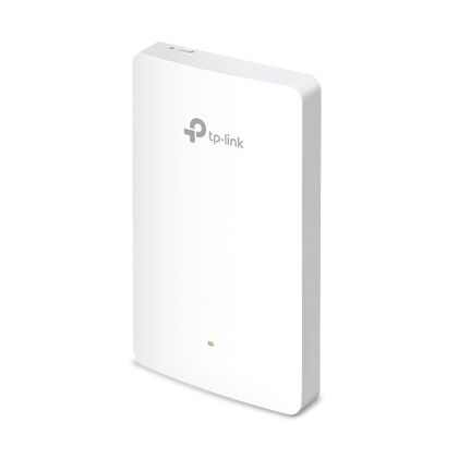 Точка доступа внутренняя TP-Link EAP615-Wall Wi‑Fi 6 (2,4 + 5 ГГц; 2,4ГГц 574 Мбит/ с;5ГГц 1201 Мбит/ с;3х1Гбит/ с)