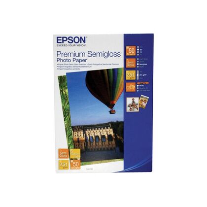 Фотобумага Epson S041765, односторонняя, полуглянцевая, 4R (100х150мм), 251 гр/ м2, 50л (C13S041765)