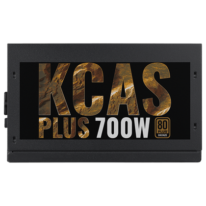 Блок питания 700 Вт AeroCool KCAS PLUS 700W (20+4 pin,4*6+2pin, 4*Molex, 7*Sata, 120 мм)