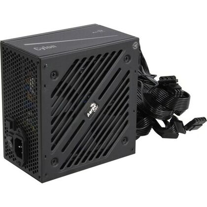 Блок питания 600 Вт AeroCool Cylon 600W (20+4 pin,2*6+2pin, 3*Molex, 5*Sata, 120 мм)