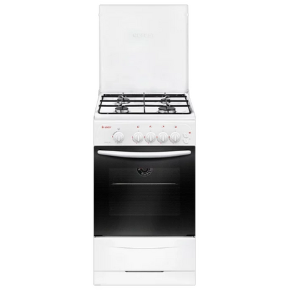 Купить Плита газовая Gefest 3200-06 К33 белый (газ-к конф.+дух., э/ поджиг конфорок, конфорок - 4, духовка газовая,  в Симферополе, Севастополе, Крыму