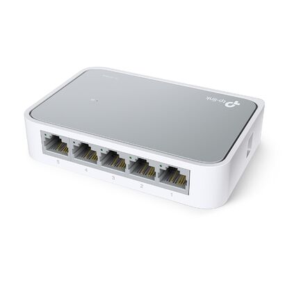 Неуправляемый коммутатор 05 портов: TP-Link TL-SF1005D (5x10/ 100Мбит/ с) корпус - пластик