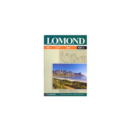 Фотобумага Lomond Photo Paper, односторонняя, матовая, A4, (210х297 мм) 95 гр/ м2, 100л (0102125) для струйной печати