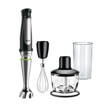 Блендер погружной Braun MQ 7035X белый (850 Вт, скоростей - 10)