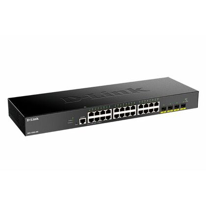 Управляемый коммутатор 28 порта: D-Link DGS-1250-28X (24х1Гбит/ с,4хSFP+) 2 уровня