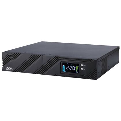 ИБП PowerCom Smart King Pro+ 1000 ВА/ 800 Вт, 8*IEC 320 C13 (компьютерный), AVR, RS-232, USB ( Аккумулятор 12 V/ 7,0 Ah*2)