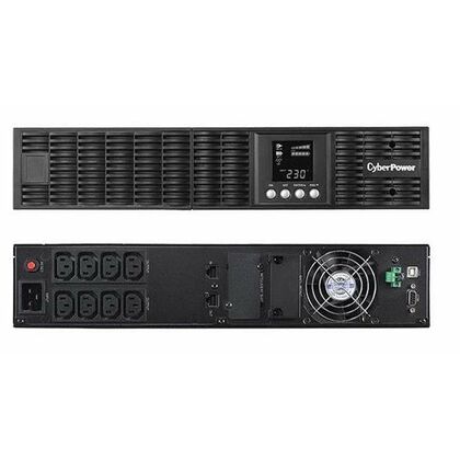 ИБП CyberPower OLS2000ERT2U 2000 ВА/ 1800 Вт, 8*IEC 320 C13 (компьютерный), AVR, RS-232, USB ( Аккумулятор 12 V/ 7,0 Ah*6)
