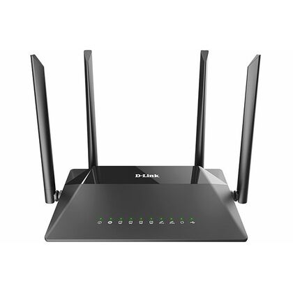Маршрутизатор: D-Link DIR-853 (2.4+5 ГГц, 4х10/ 100Мбит/ с, 1хUSB 2.0, 5 ГГц 867 Мбит/ с, 2,4 ГГц 300 Мбит/ с) DIR-853/ URU/ R3A