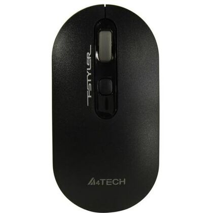 Мышь A4Tech FG20  GREY оптическая, беспроводная, USB, офисная, черный (FG20 GREY)